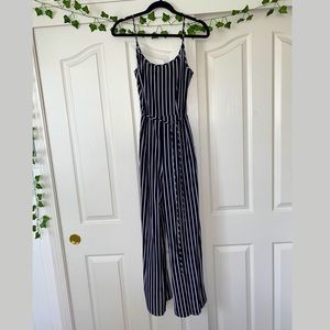 Striped Jumpsuit